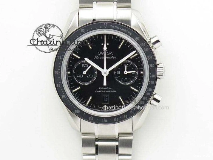 0506 EasyCare SEAMASTER PLANET OCEAN 6000M ULTRA DEEP 45.5MM SS TF 1:1 BEST EDITION BLUE DIAL BLACK BEZEL ON SS BRACELET A 7760